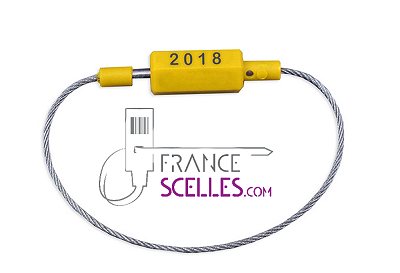 Scellé Code couleur Jaune pour 2018