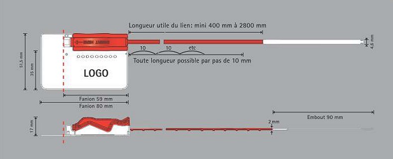 Fiche technique du scellé grande longeur cranté